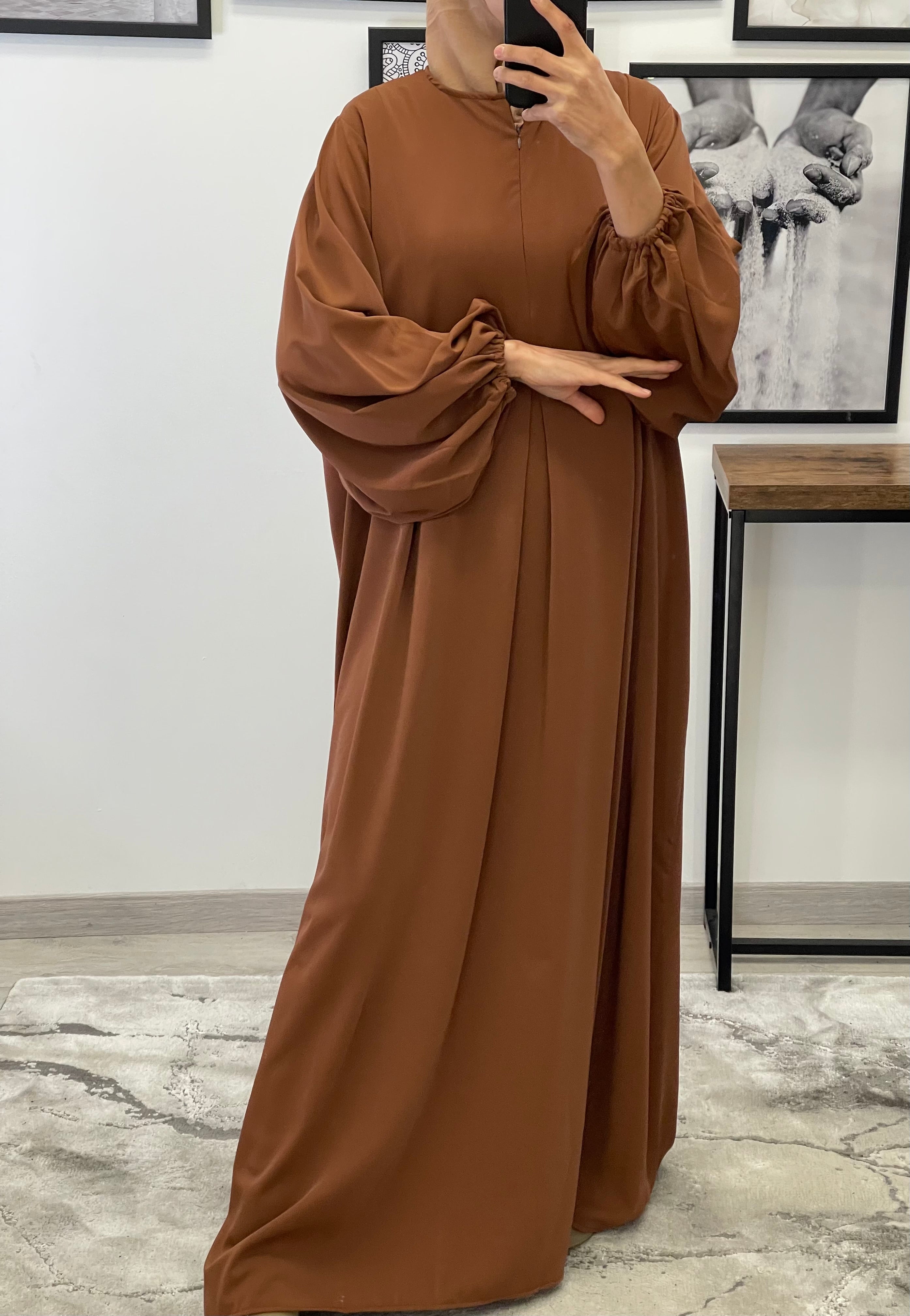 ABAYA SOIE DE MEDINE AMINA