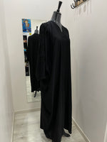 Charger l&#39;image dans la galerie, ABAYA FARACHA NOIR ÉMIRATS
