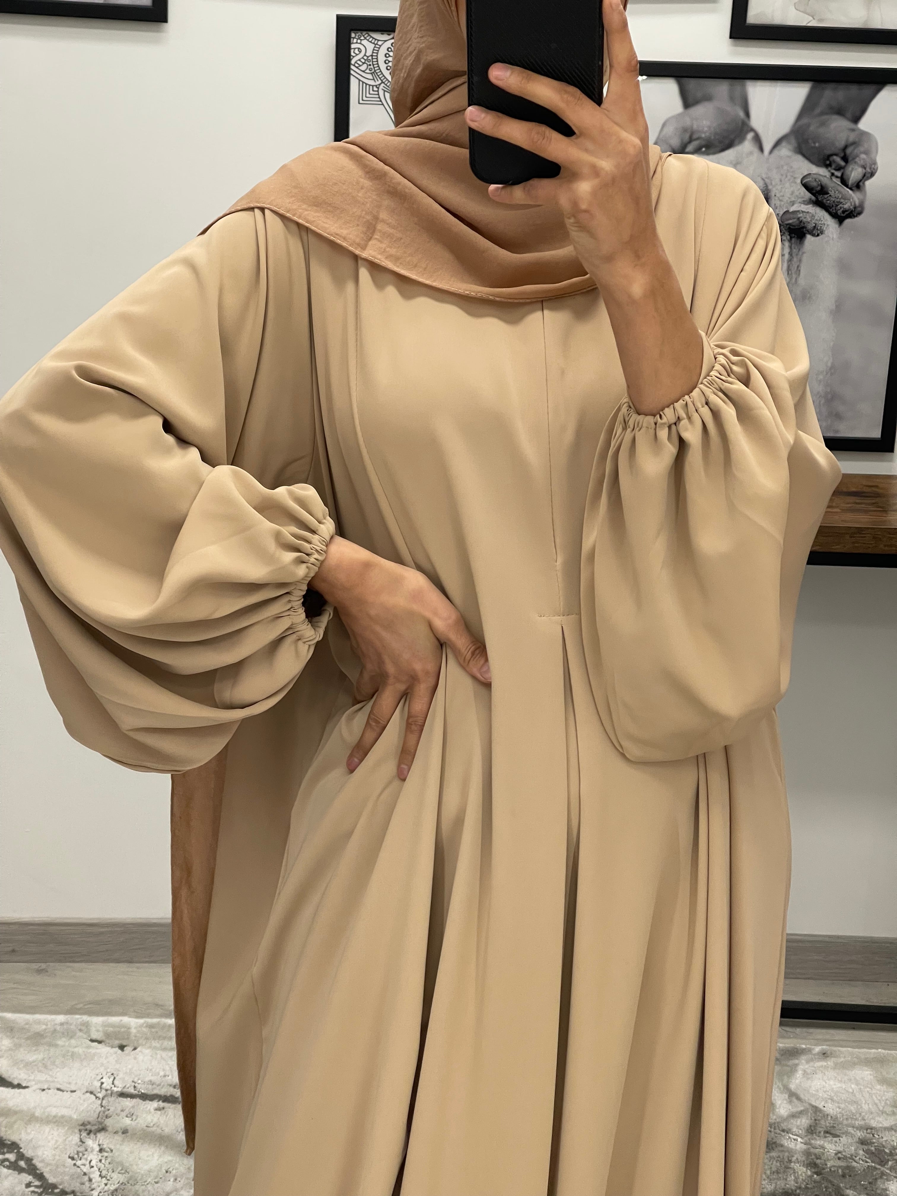 ABAYA SOIE DE MEDINE AMINA