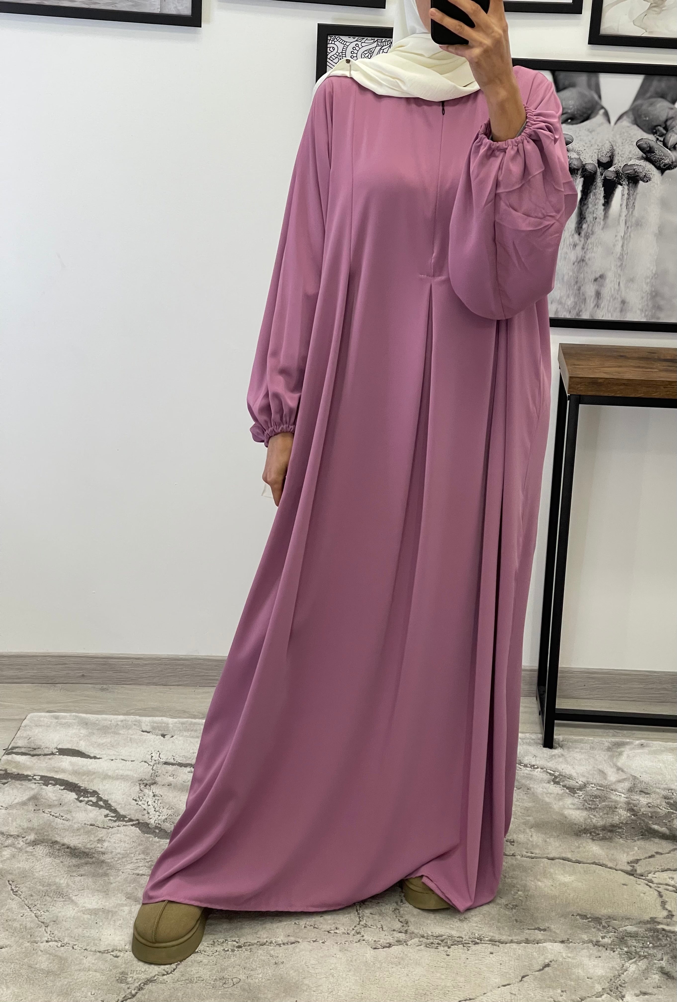 ABAYA SOIE DE MEDINE AMINA