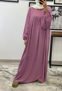 ABAYA SOIE DE MEDINE AMINA