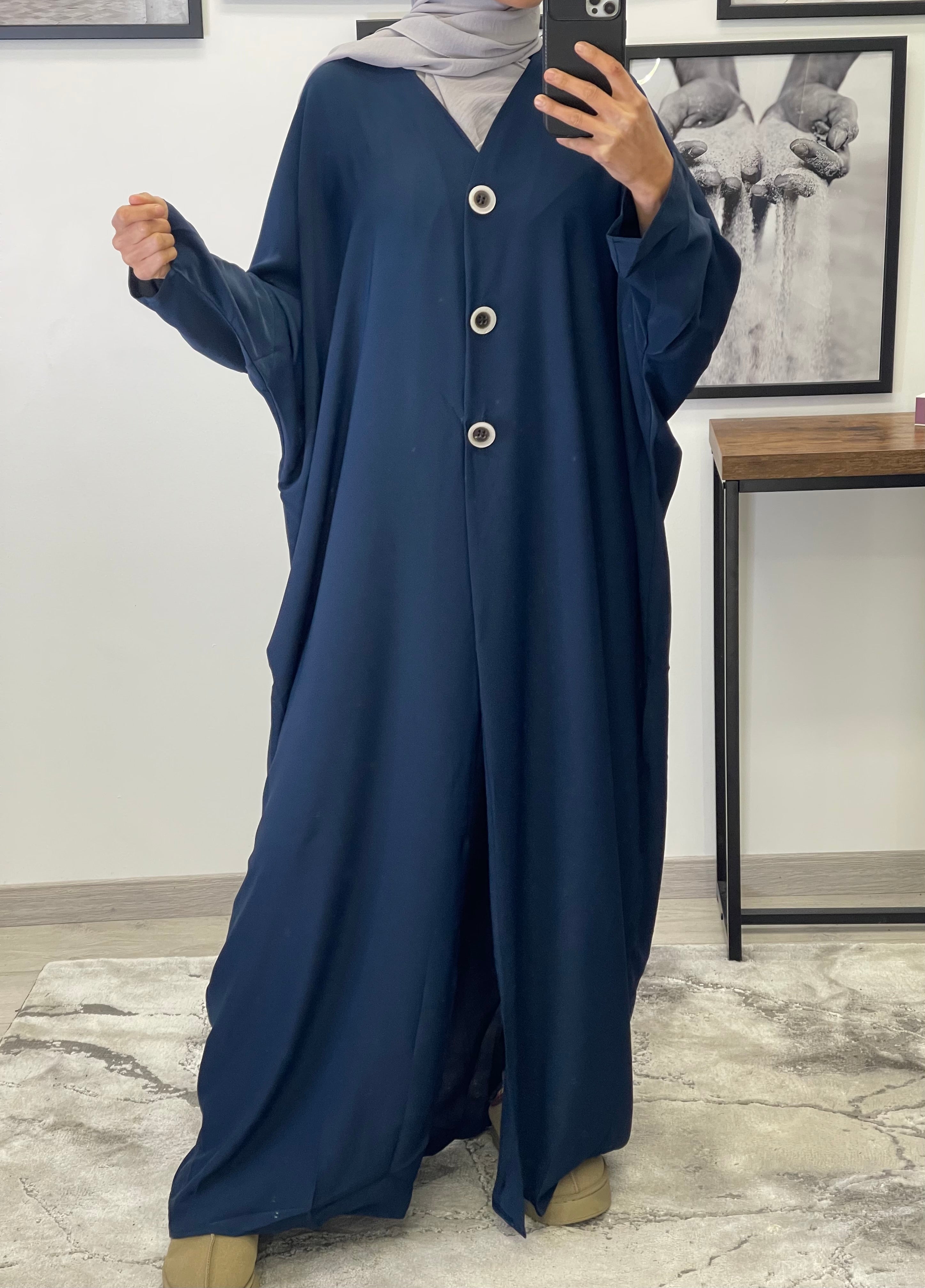 ABAYA KIMONO BOUTONNÉ RONIA