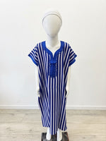Charger l'image dans la galerie, Gandoura Enfant Rayée – Tenue Traditionnelle Garçon (2-16 ans)
