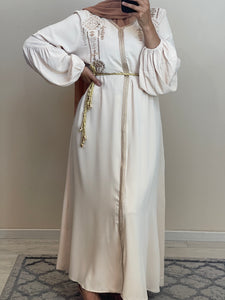 ROBE CAFTAN AMIRA NUDE