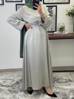 Charger l&#39;image dans la galerie, ABAYA SATIN VERT
