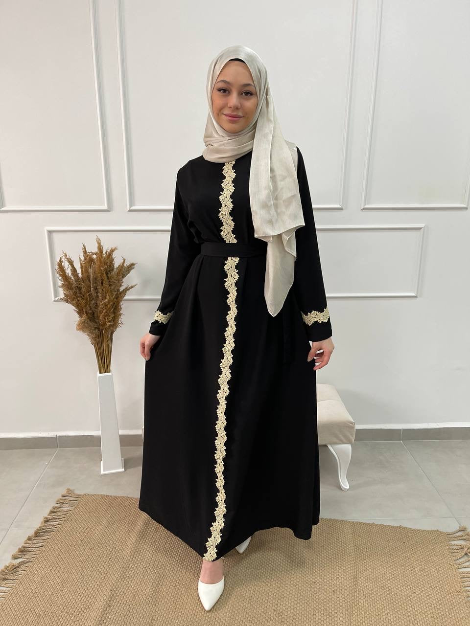 ABAYA BRODÉE