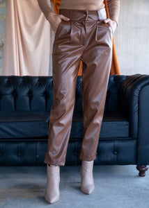 PANTALON SIMILI CUIR