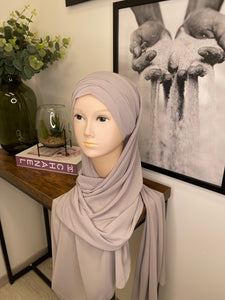 HIJAB PRÊT À ENFILER BEIGE