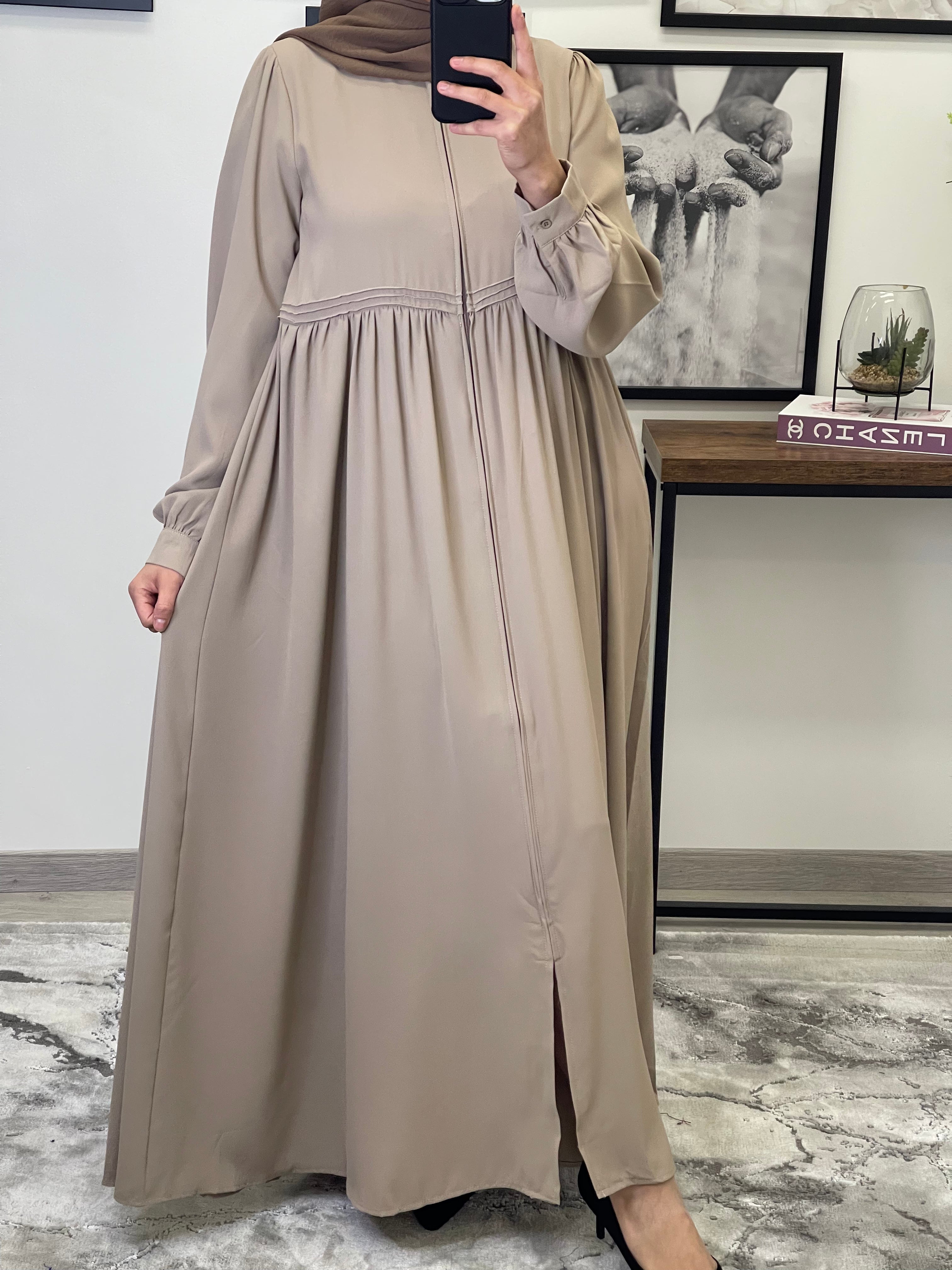 ABAYA ZIP ELMA