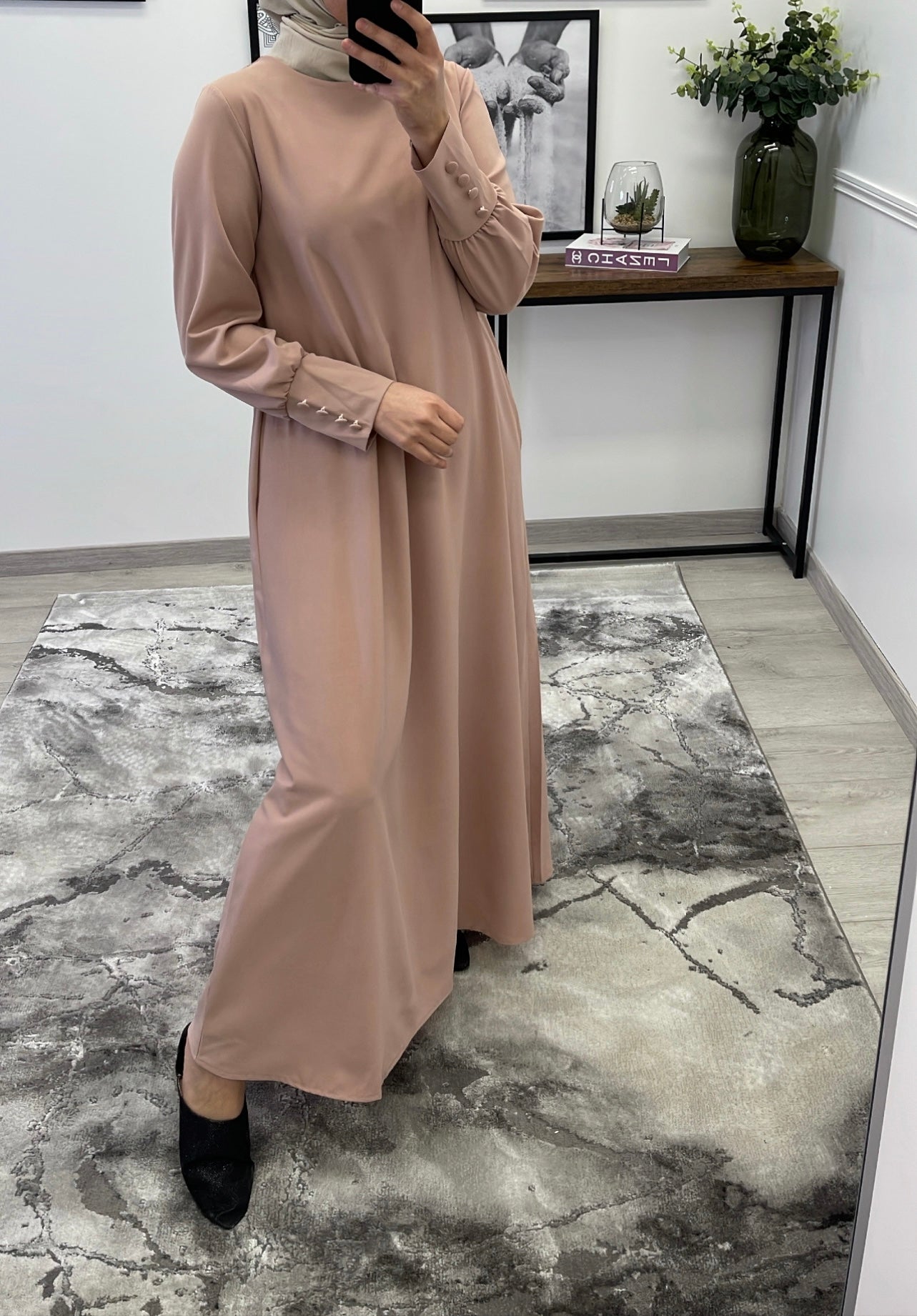 ABAYA SOIE DE MEDINE ESMA