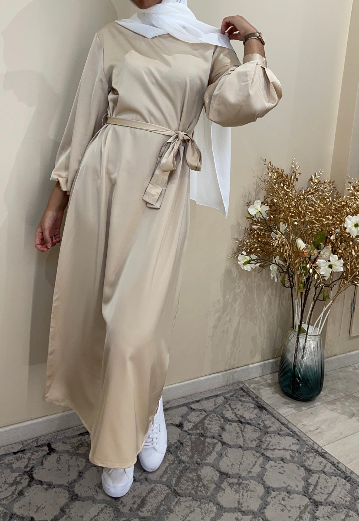 ROBE SATIN ALMIRA