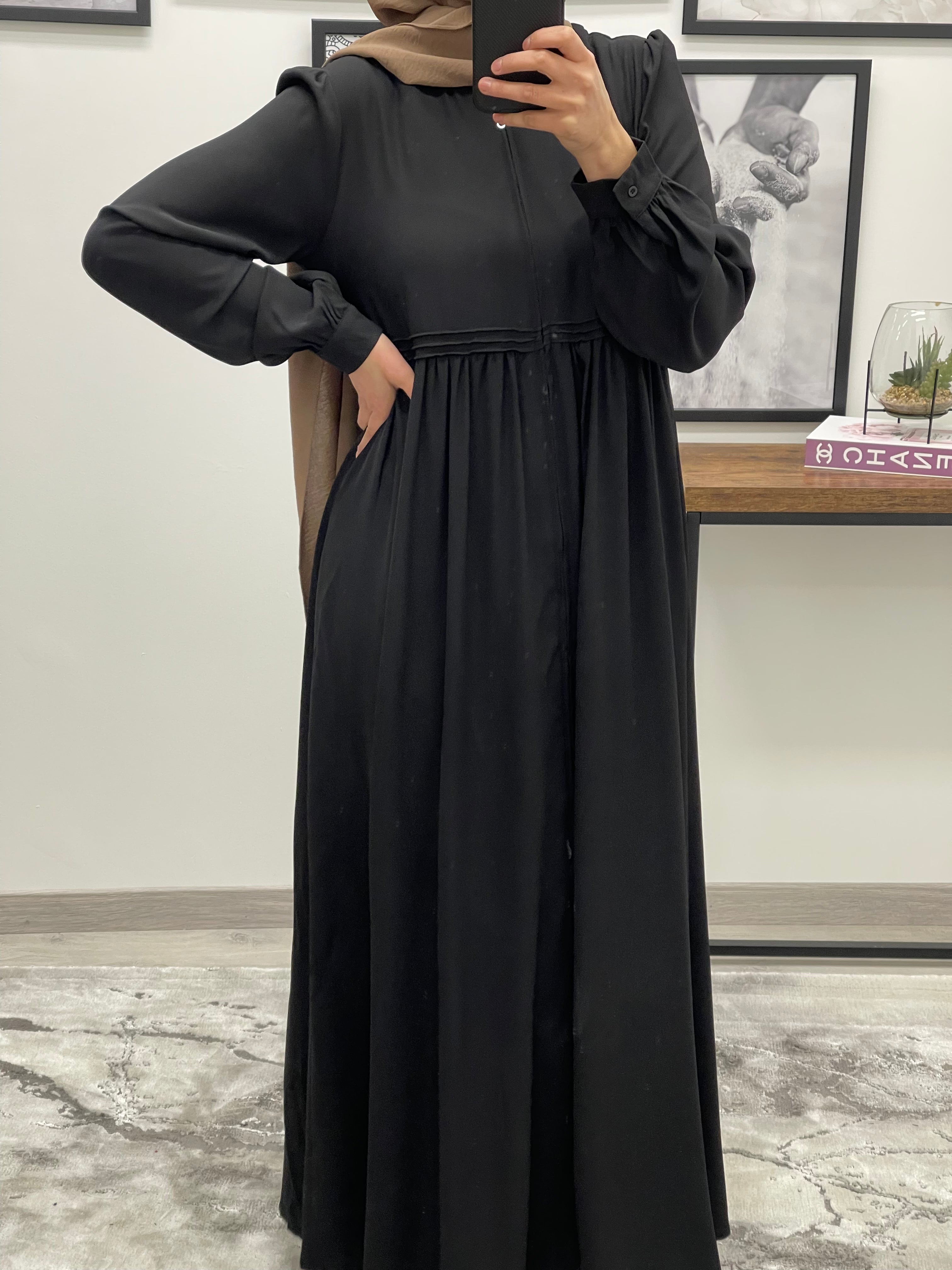 ABAYA ZIP ELMA