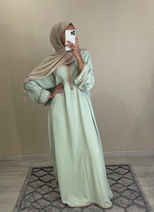 ROBE CAFTAN SATIN AMIRA