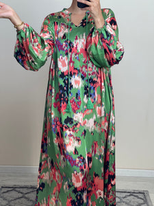 ROBE SELENE VERTE