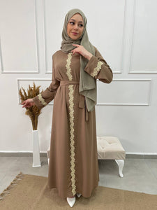 ABAYA BRODÉE