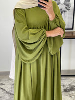 Charger l&#39;image dans la galerie, ABAYA AMINA OLIVE
