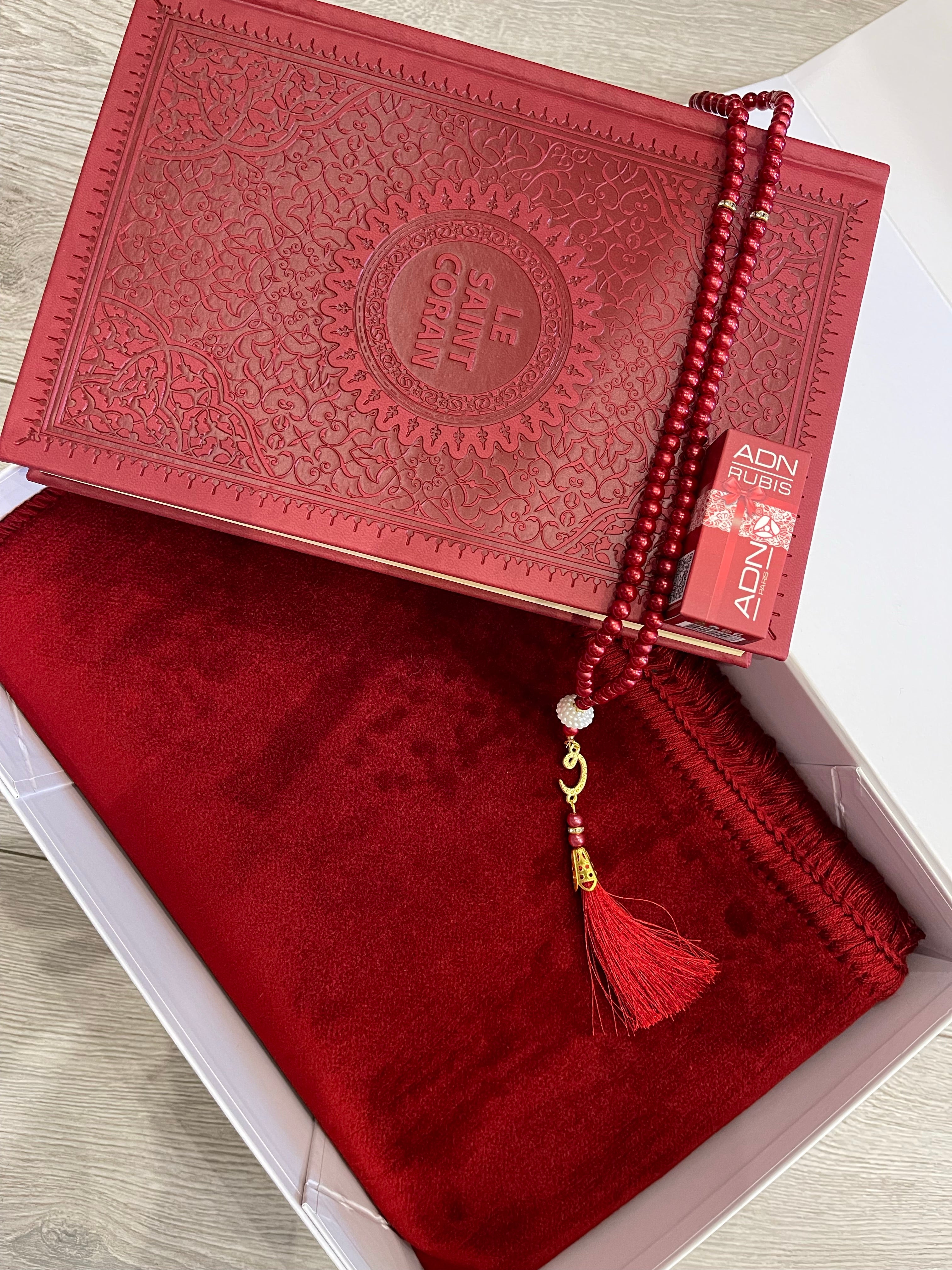 COFFRET CORAN ROUGE