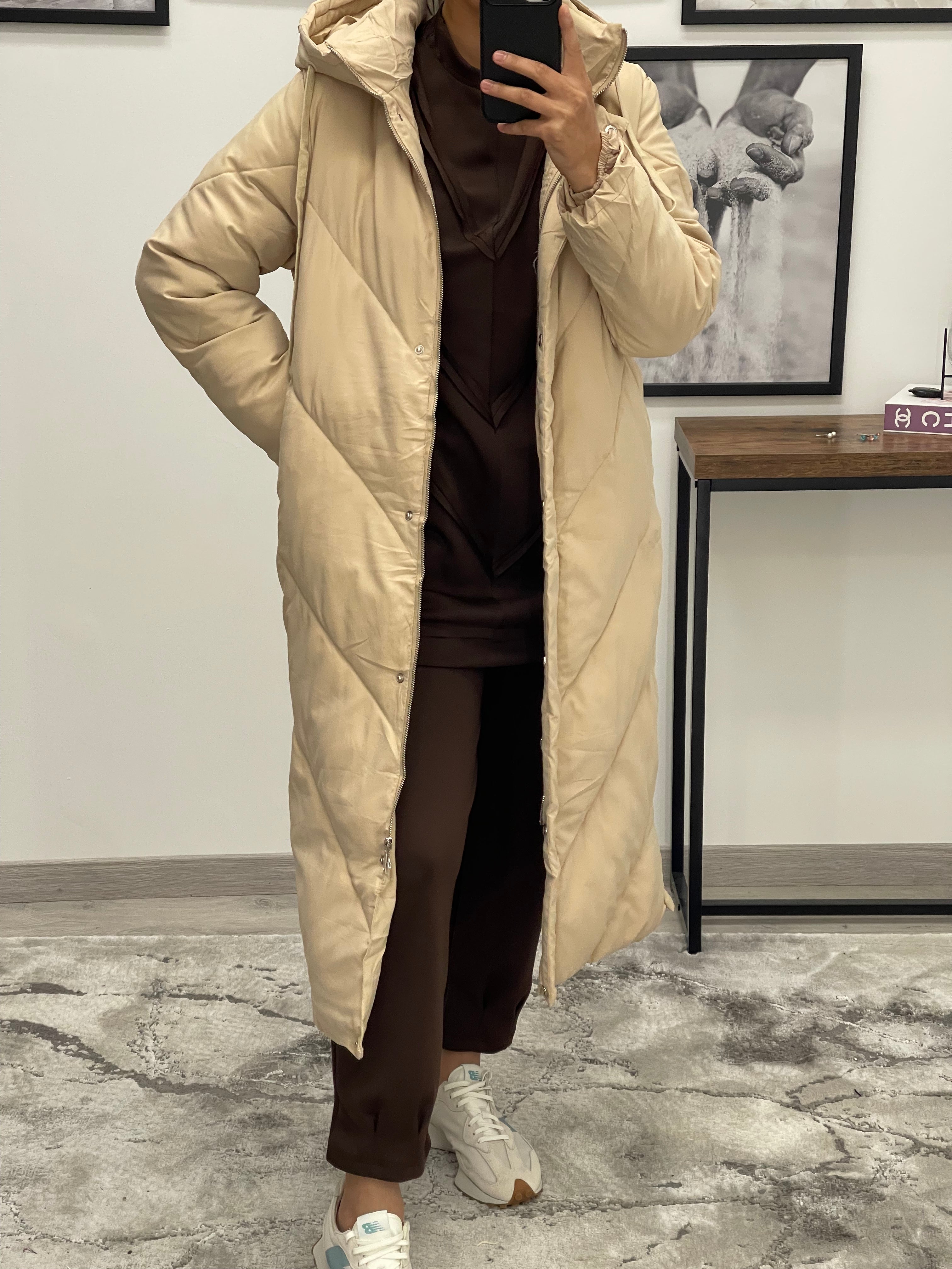 DOUDOUNE FEMME BEIGE LE DRESSING D AMINA