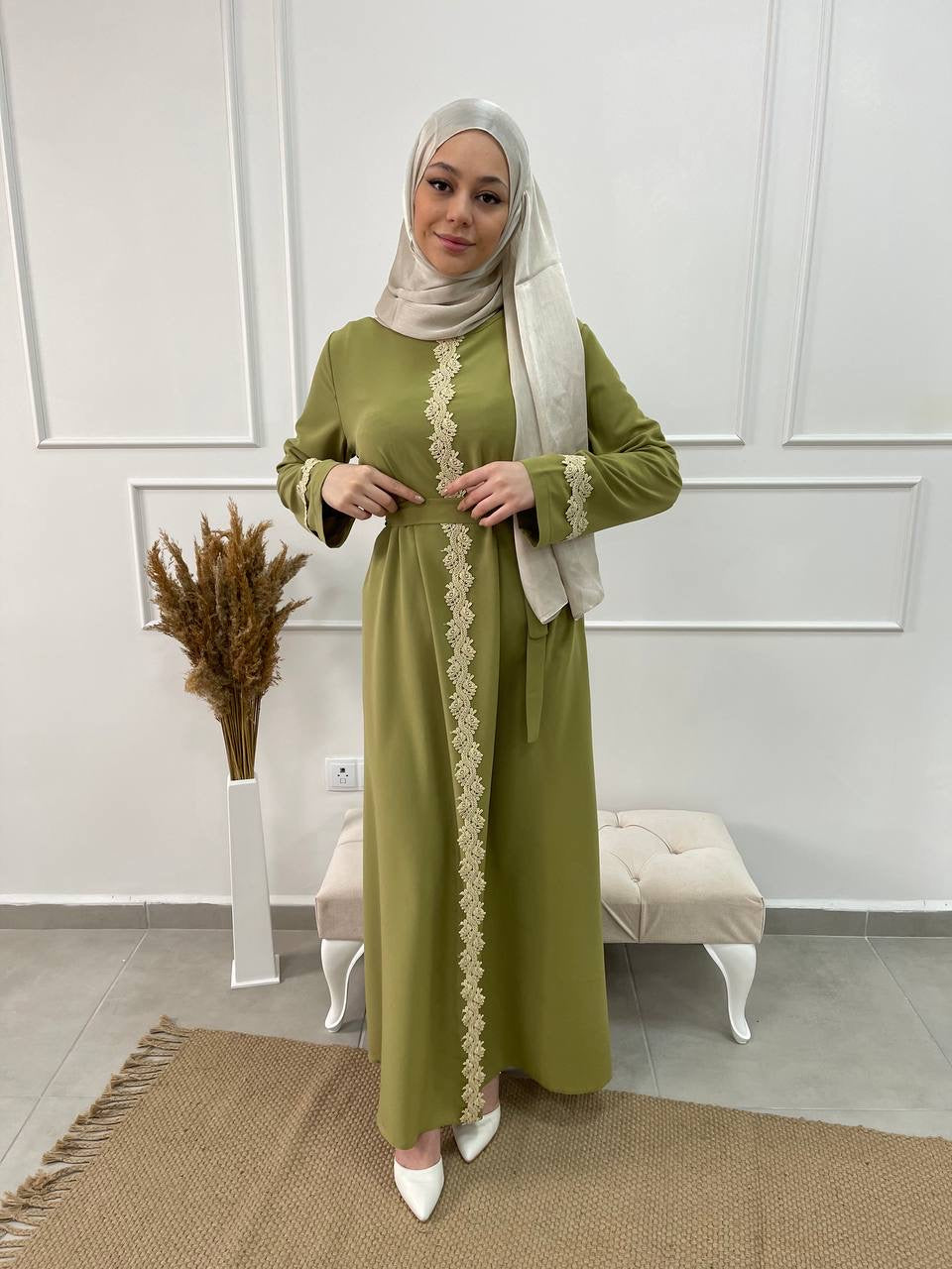 ABAYA BRODÉE