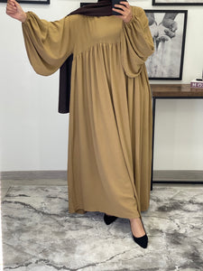 ABAYA AMINA BEIGE