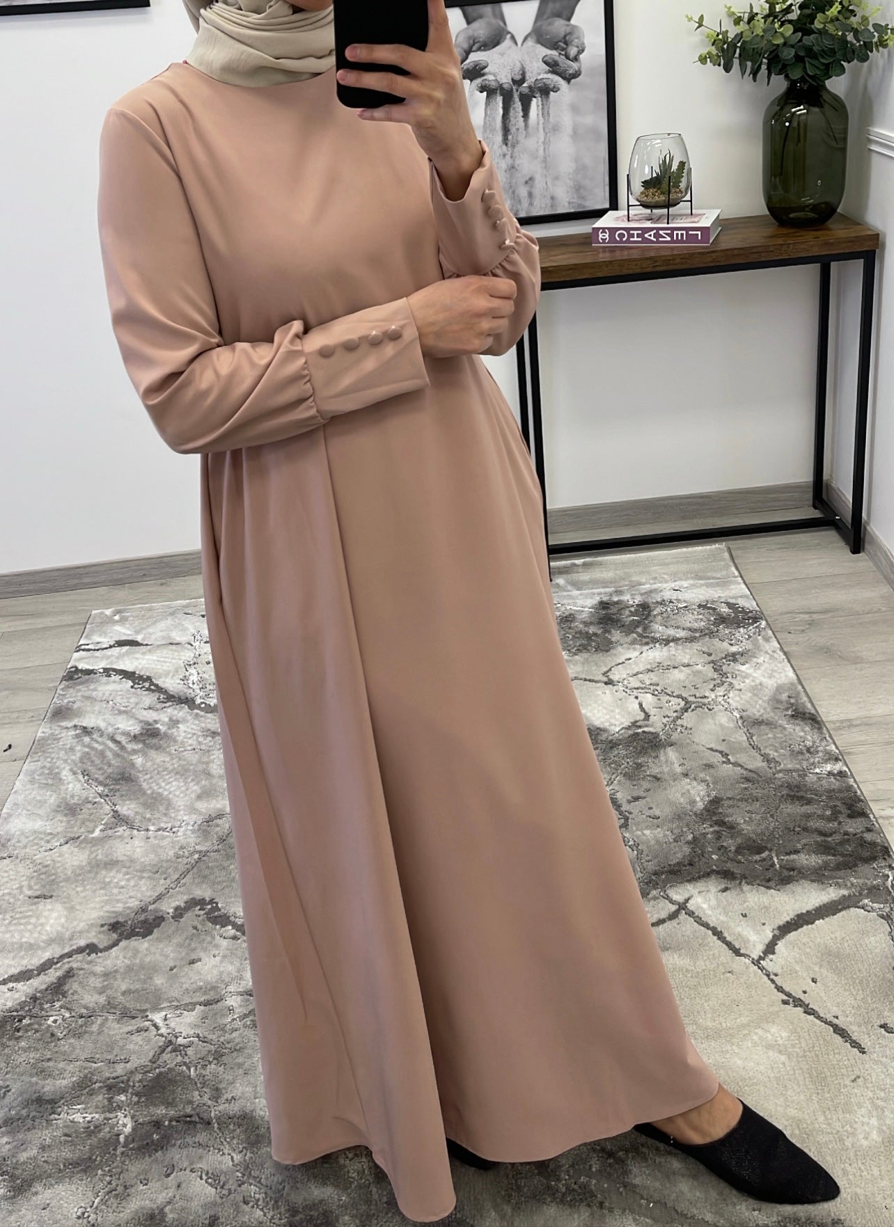 ABAYA SOIE DE MEDINE ESMA