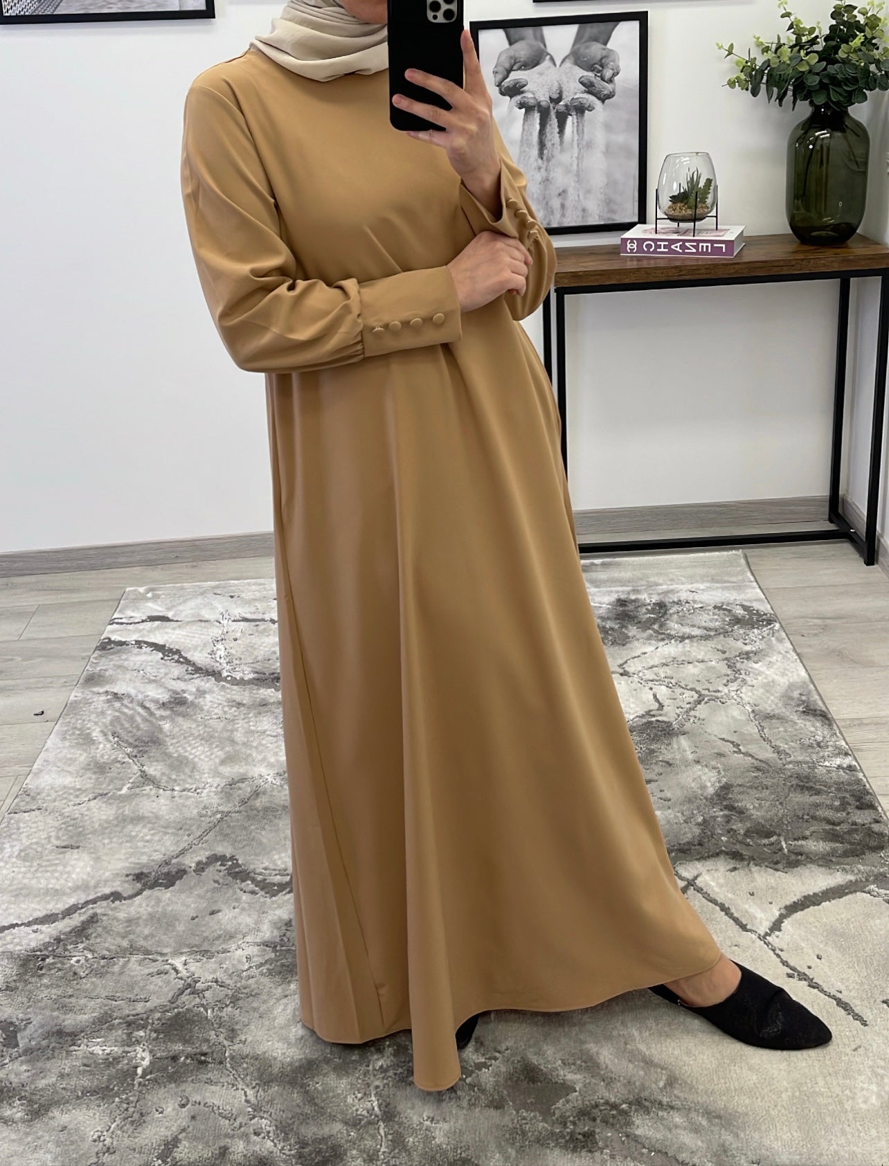 ABAYA SOIE DE MEDINE ESMA