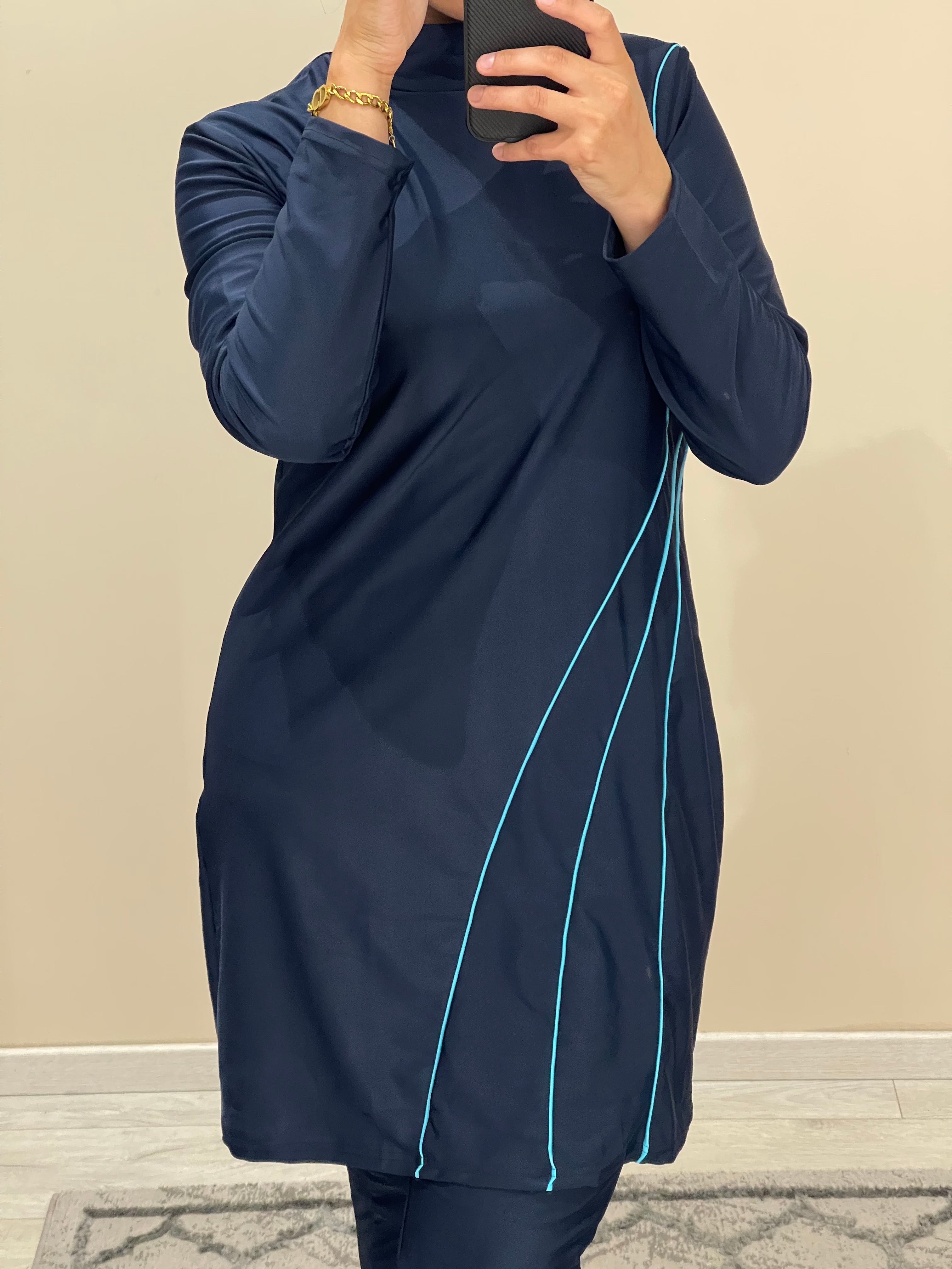 BURKINI SELMA BLEU MARINE