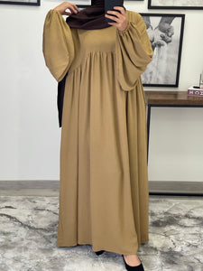 ABAYA AMINA BEIGE