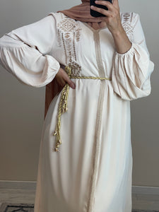 ROBE CAFTAN AMIRA NUDE