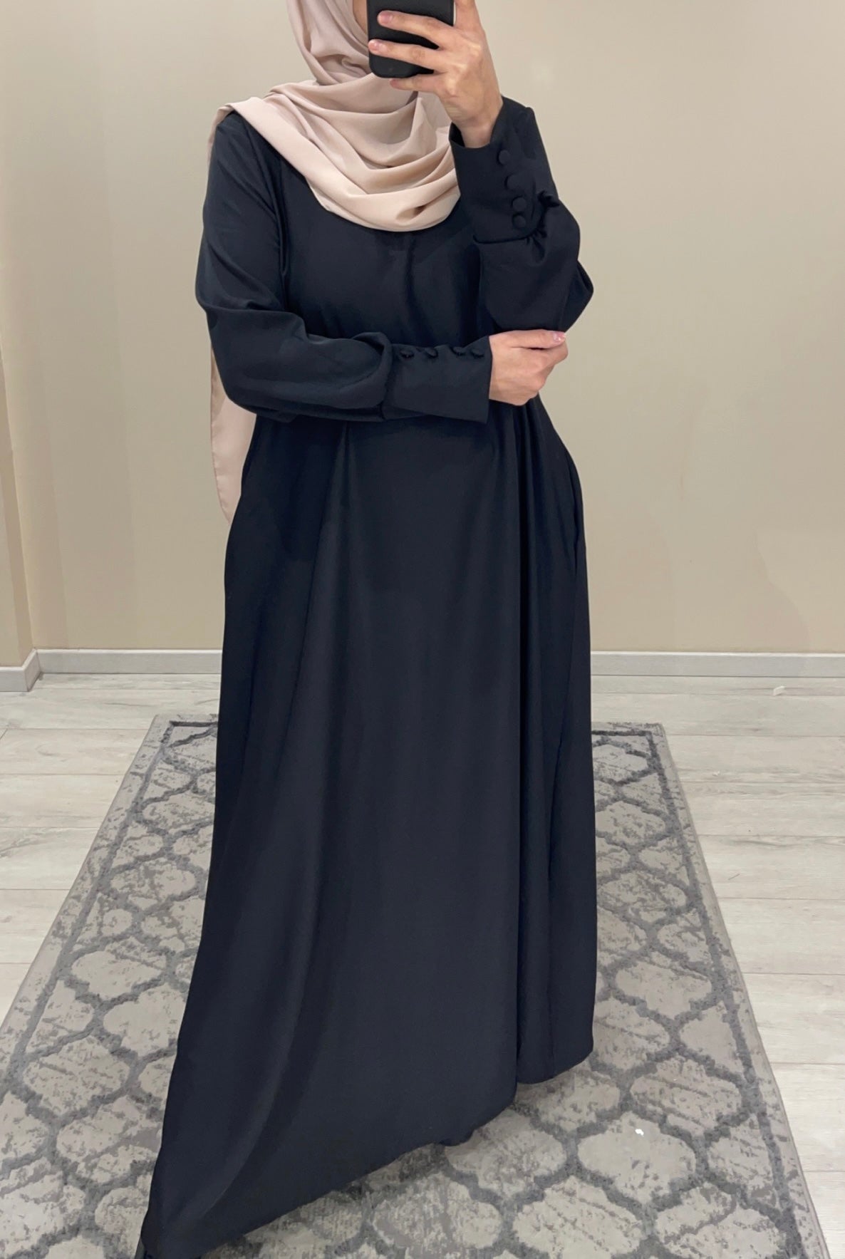 ABAYA SOIE DE MEDINE ESMA