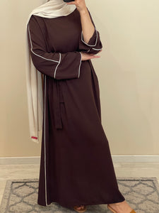 ABAYA LISA MARRON