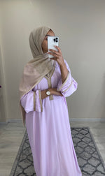 Charger l&#39;image dans la galerie, ROBE CAFTAN SATIN AMIRA
