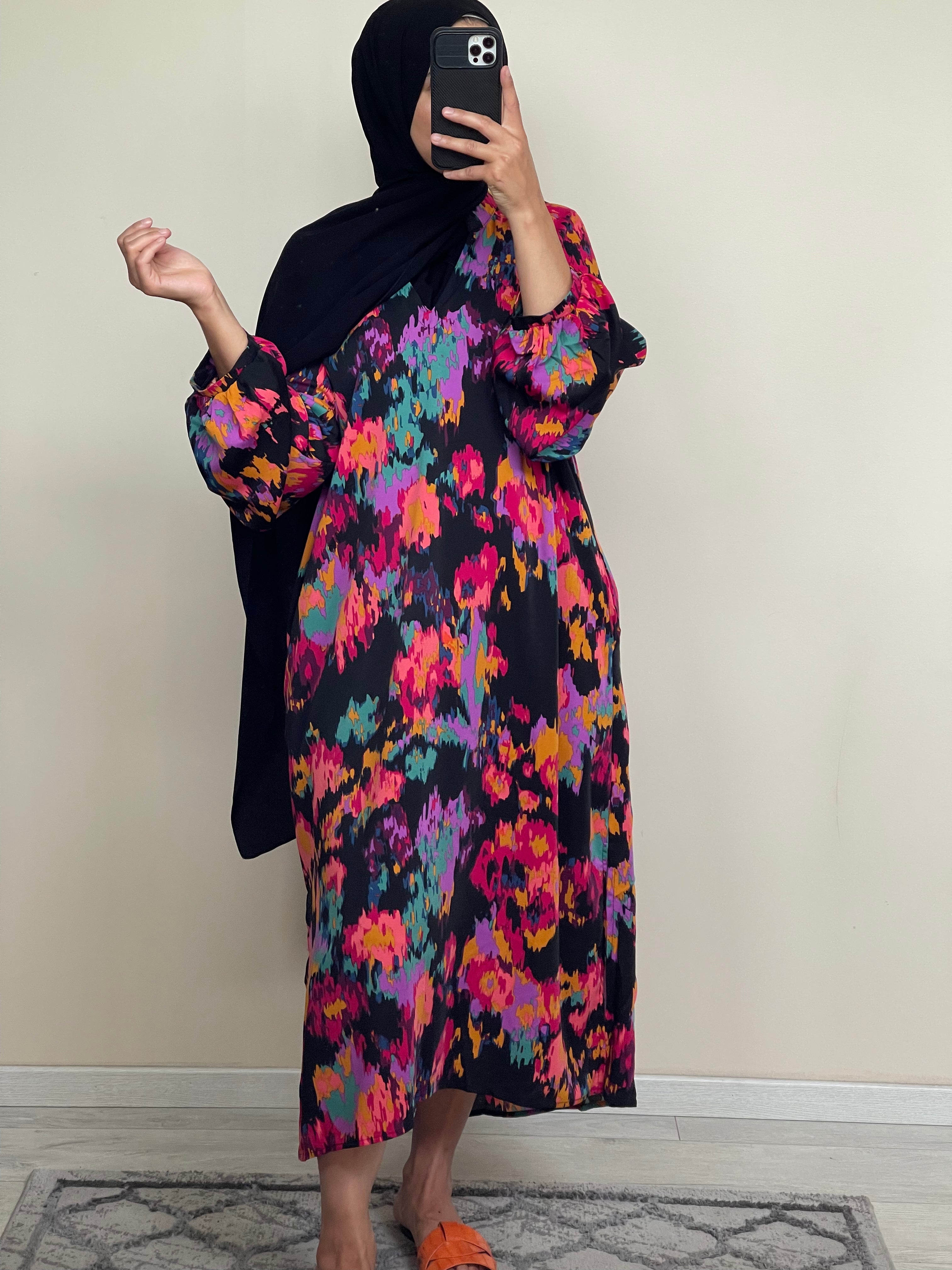 ROBE COURTE ZAYNA NOIR