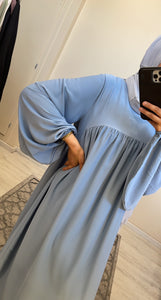 ABAYA LOUISA BLEU