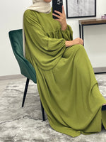 Charger l&#39;image dans la galerie, ABAYA AMINA OLIVE
