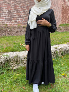 ROBE AMINA NOIR