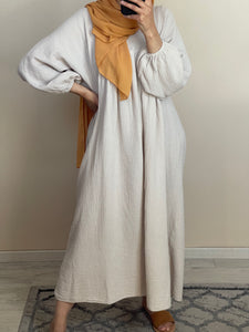 ROBE GAZ DE COTTON