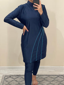 BURKINI SELMA BLEU MARINE