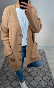 CARDIGAN  CAMEL