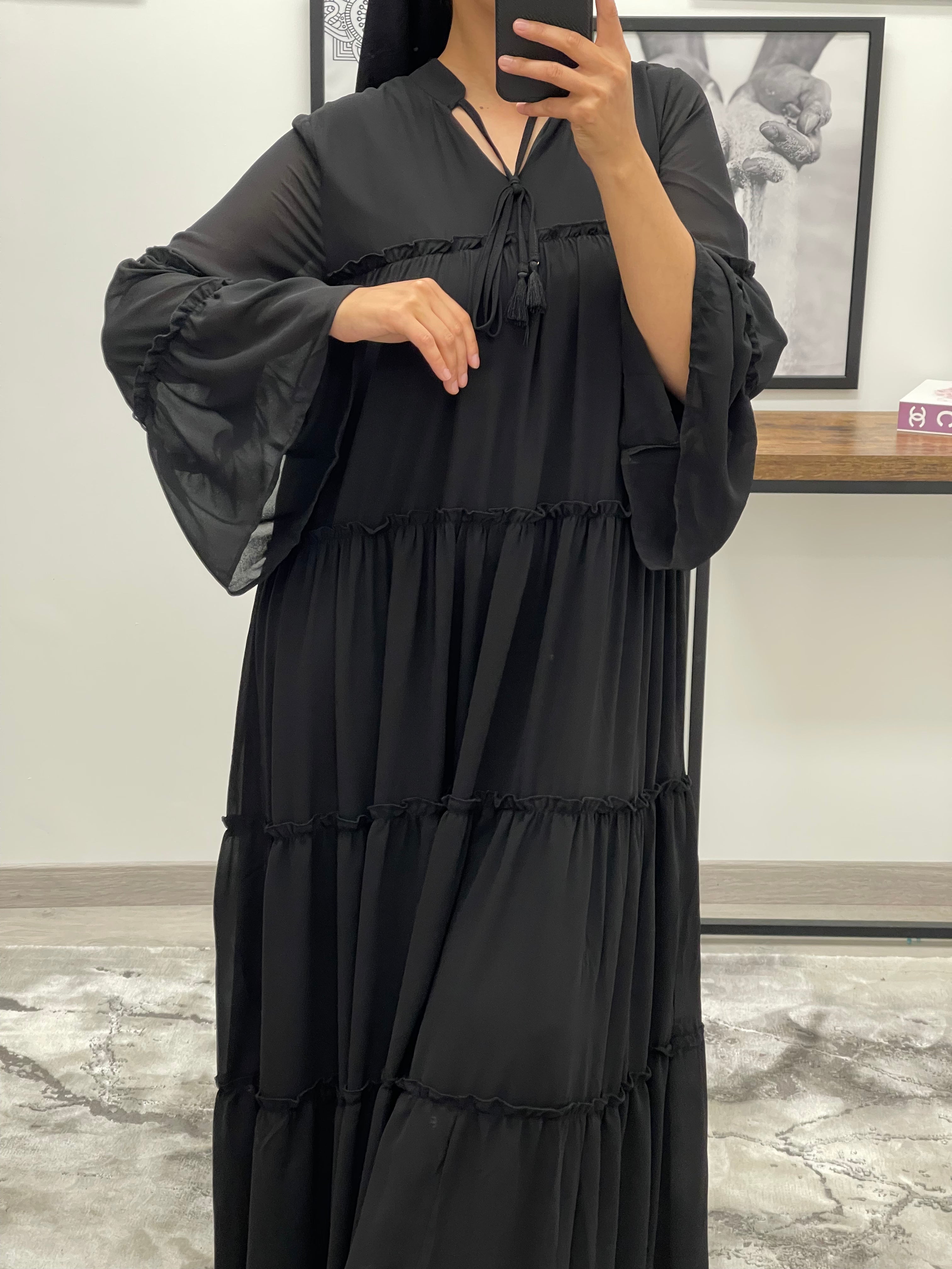 ROBE SAFYIA NOIR