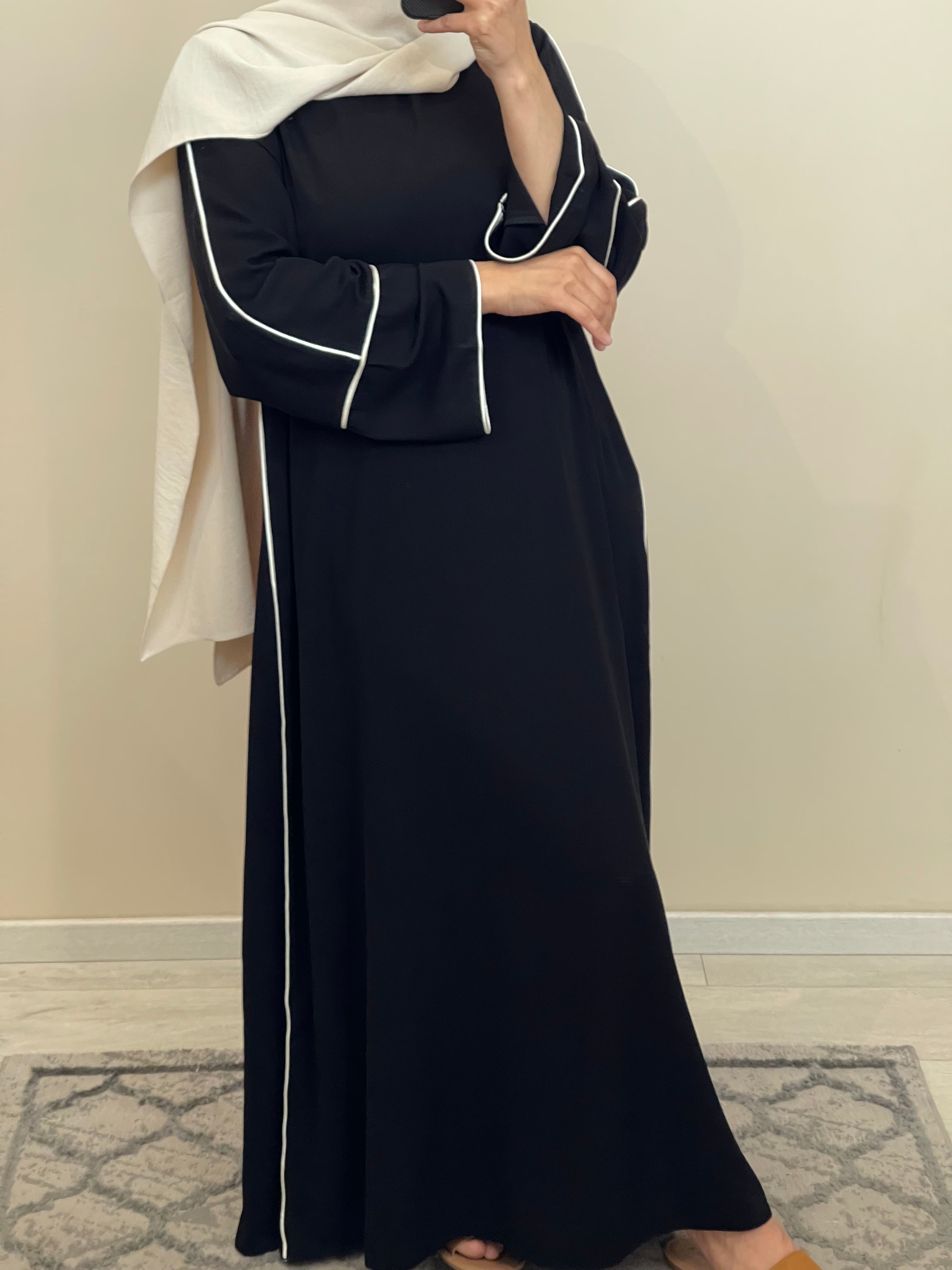 ABAYA LISA NOIR