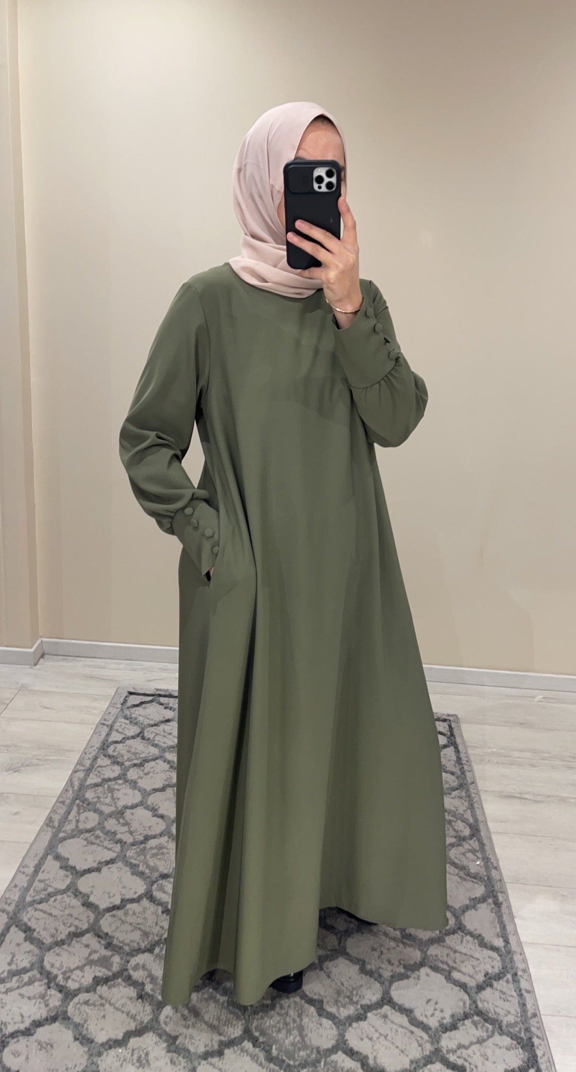 ABAYA SOIE DE MEDINE ESMA