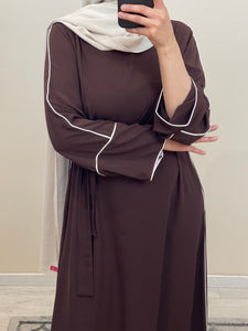 ABAYA LISA MARRON