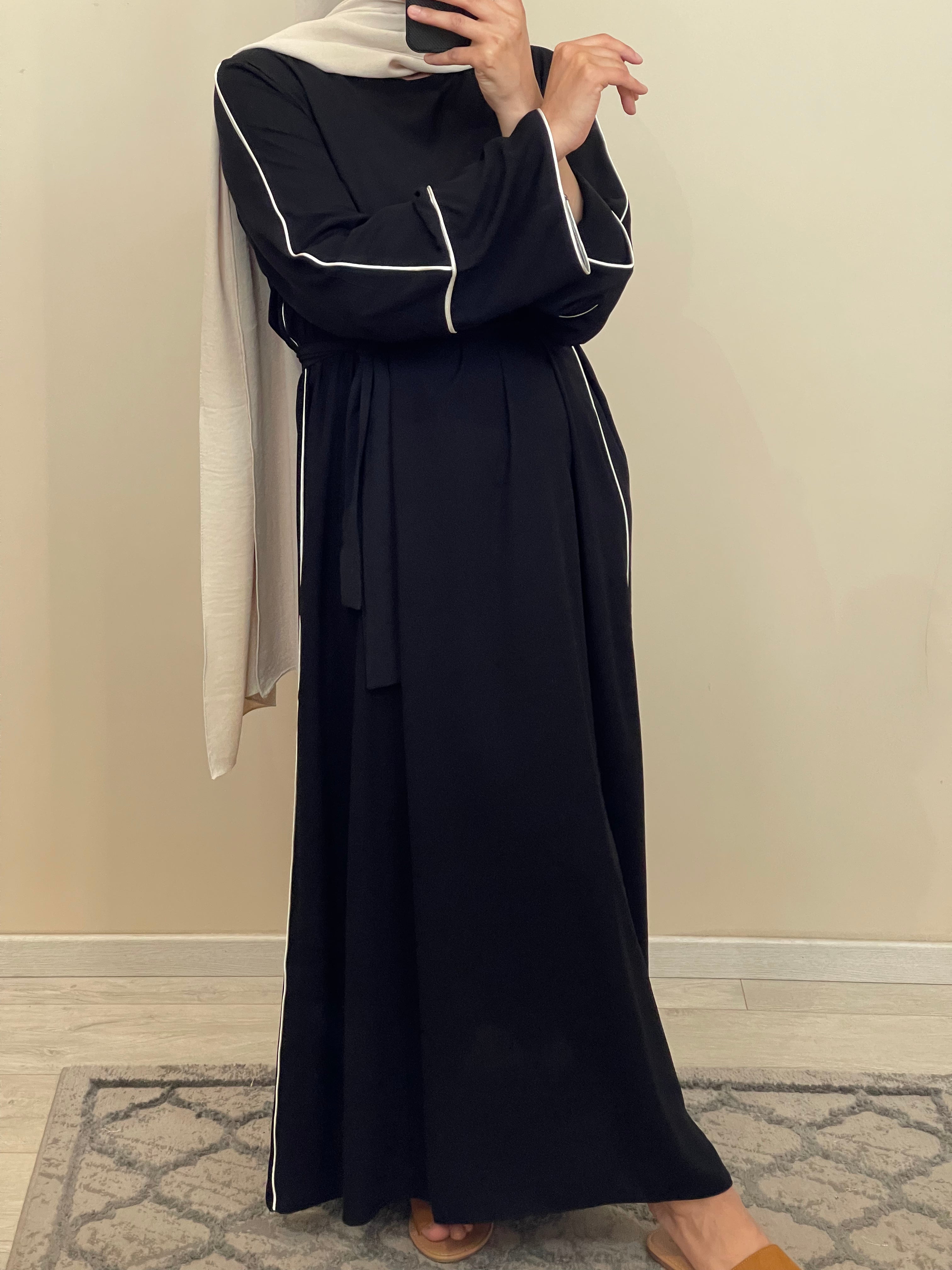 ABAYA LISA NOIR