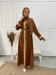 ABAYA BRODÉE