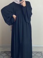 Charger l&#39;image dans la galerie, ABAYA AMINA NOIR
