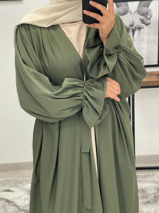 KIMONO JAWHARA VERT KAKI