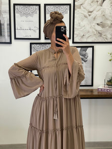 ROBE SAFYIA BEIGE