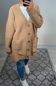 CARDIGAN  CAMEL