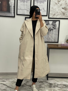 MANTEAU OVERSIZE ECRU